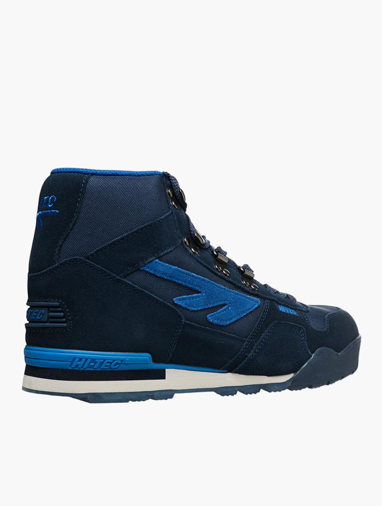 MyRunway | Shop Hi-Tec Navy & Valla PCT Mid Lace-Up Boots for Men
